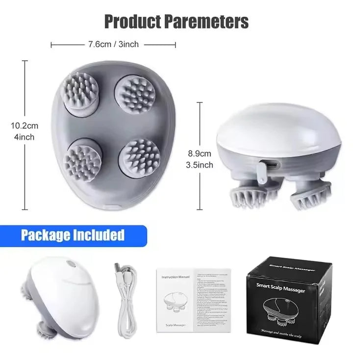 OddBox Electric Scalp & Body Massager fd