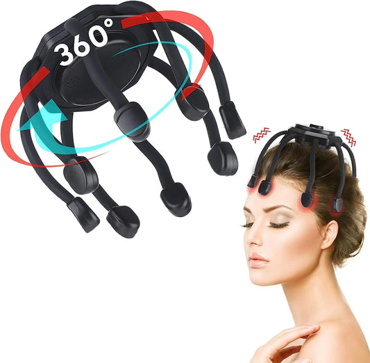 Ultra Scalp Massager,Electric Scalp Massager , 360 Degree Head Massager