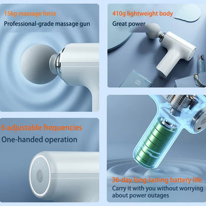 Impact Handheld Deep Tissue Percussion Gun Massager