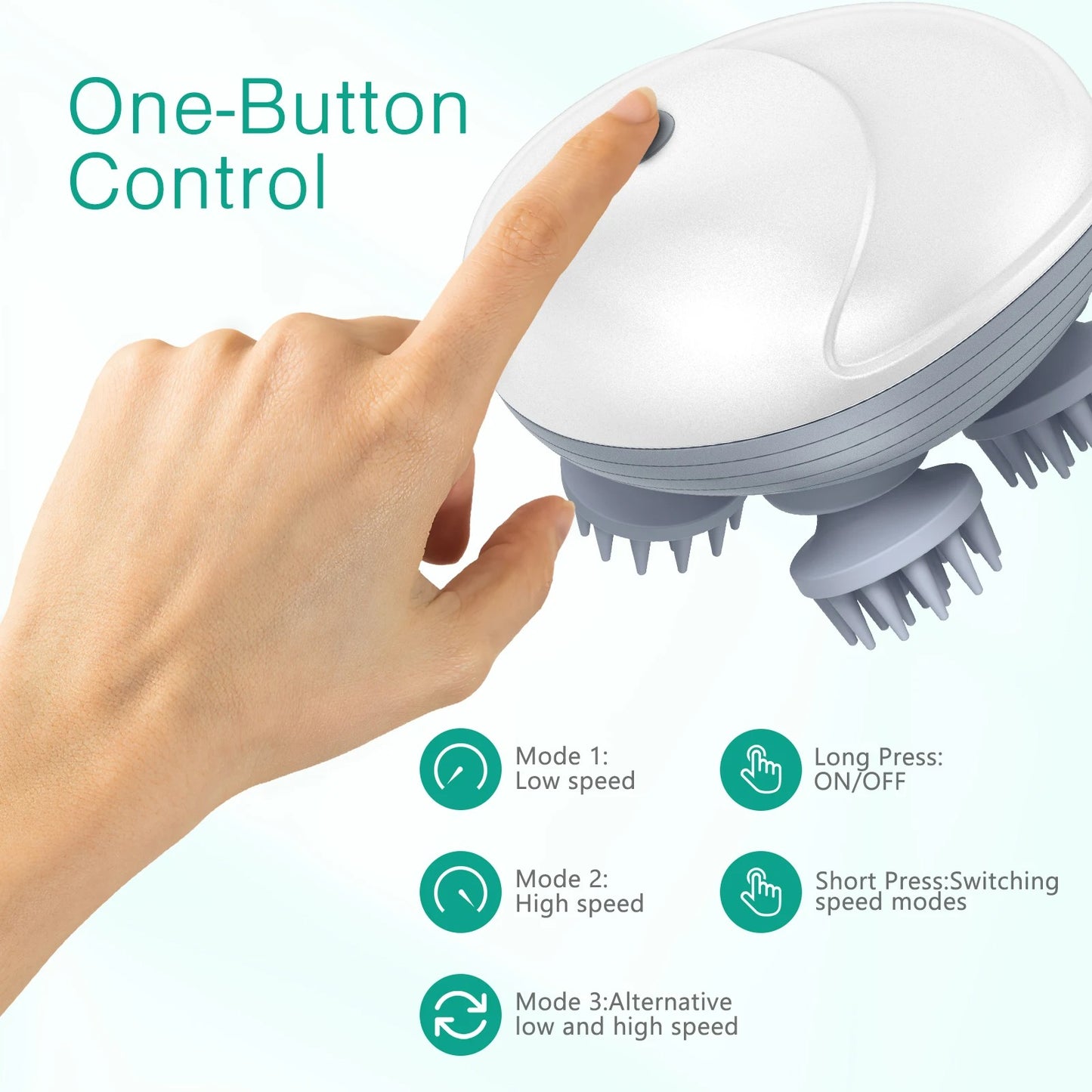OddBox Electric Scalp & Body Massager